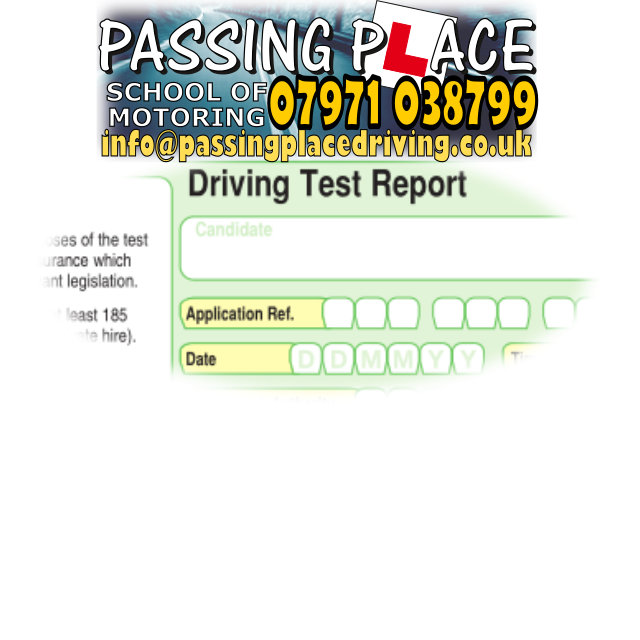 Passing Place - Driving Test Infomation - Page Title Graphic